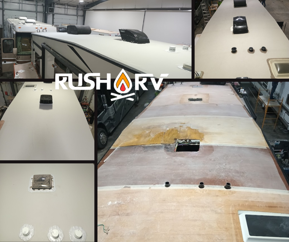 Water damage to roof/ Replacement.